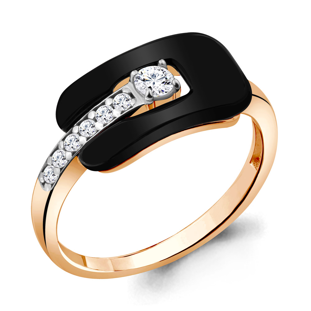 

Кольцо из серебра р. 19,5 AQUAMARINE 68799А_925_з, 68799А_925_з