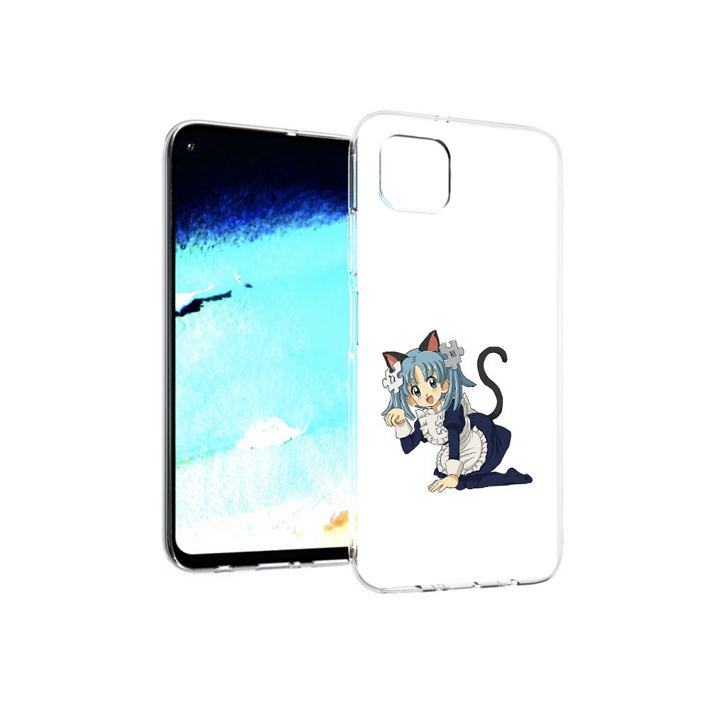 

Чехол MyPads Tocco для Huawei Nova 6 SE аниме3, Прозрачный, Tocco