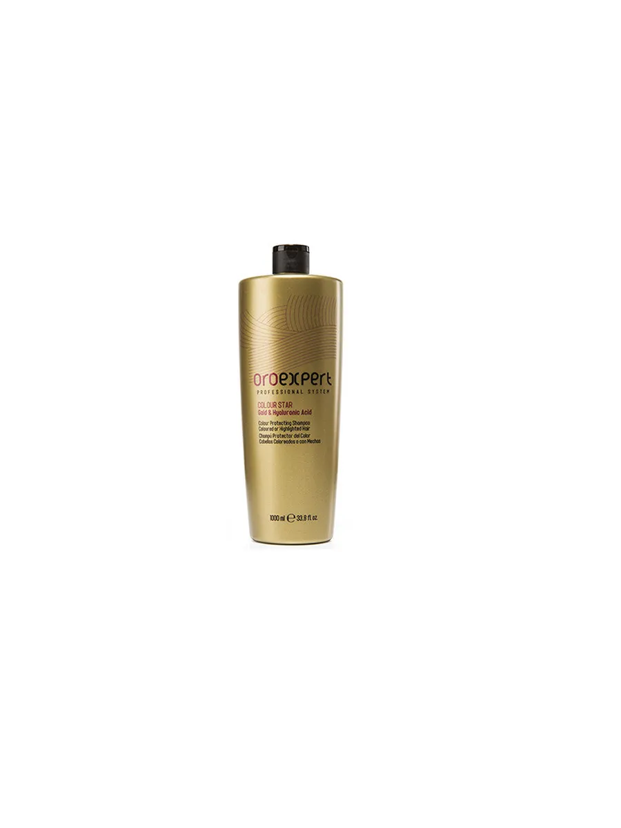 

Шампунь Oroexpert Colour Star для окрашенных волос с золотом и гиалуроном 1л, 88