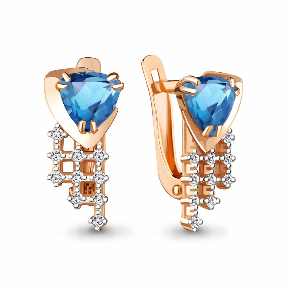 

Серьги из серебра 4749005А_925_з, 4749005А_925_з