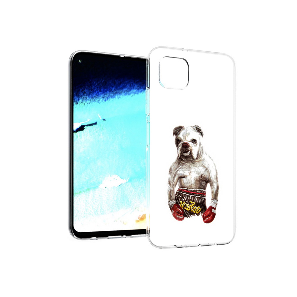 

Чехол MyPads Tocco для Huawei Nova 6 SE боксер, Прозрачный, Tocco