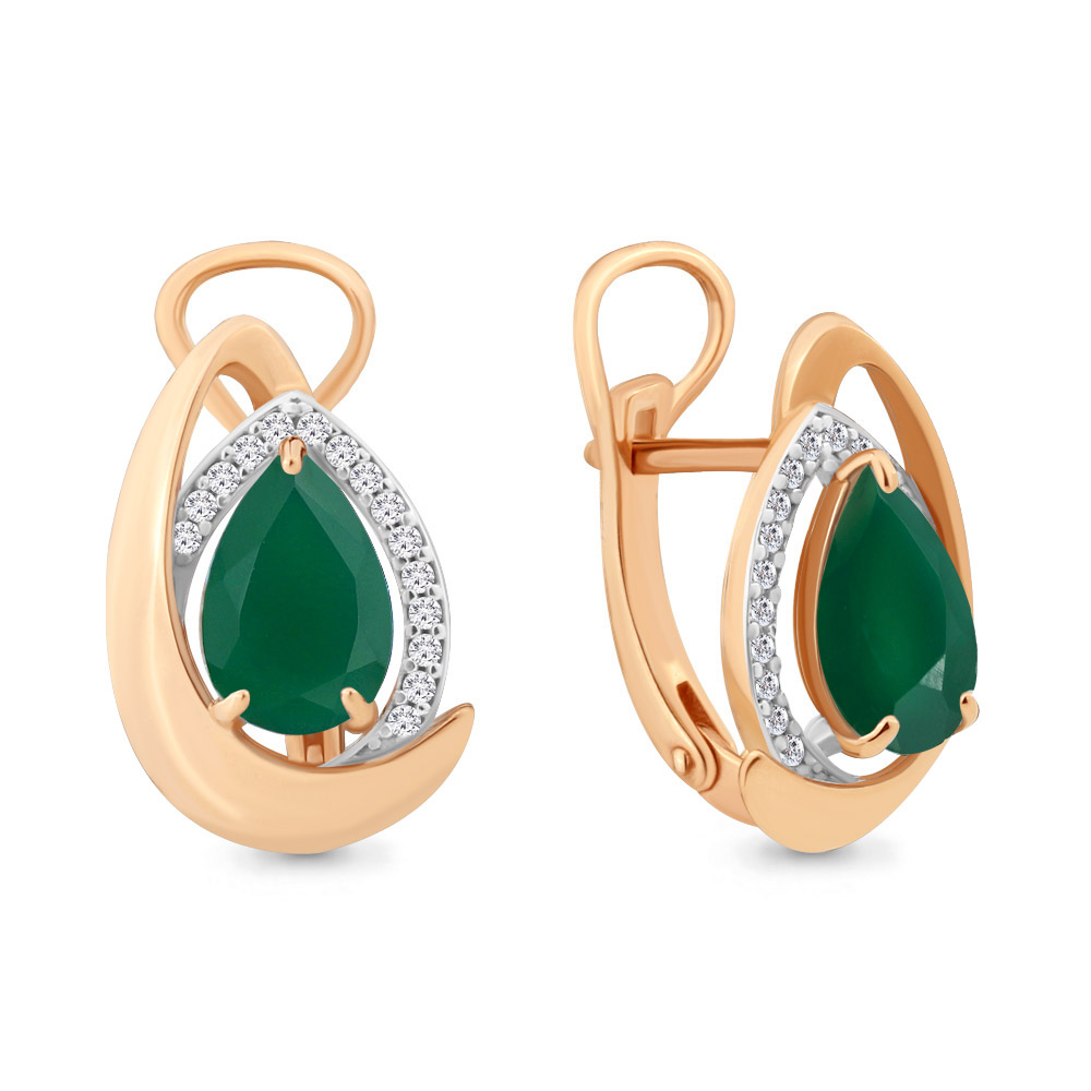 

Серьги из серебра 4480009А_925_з, 4480009А_925_з