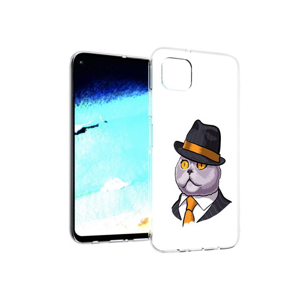 

Чехол MyPads Tocco для Huawei Nova 6 SE британец, Прозрачный, Tocco