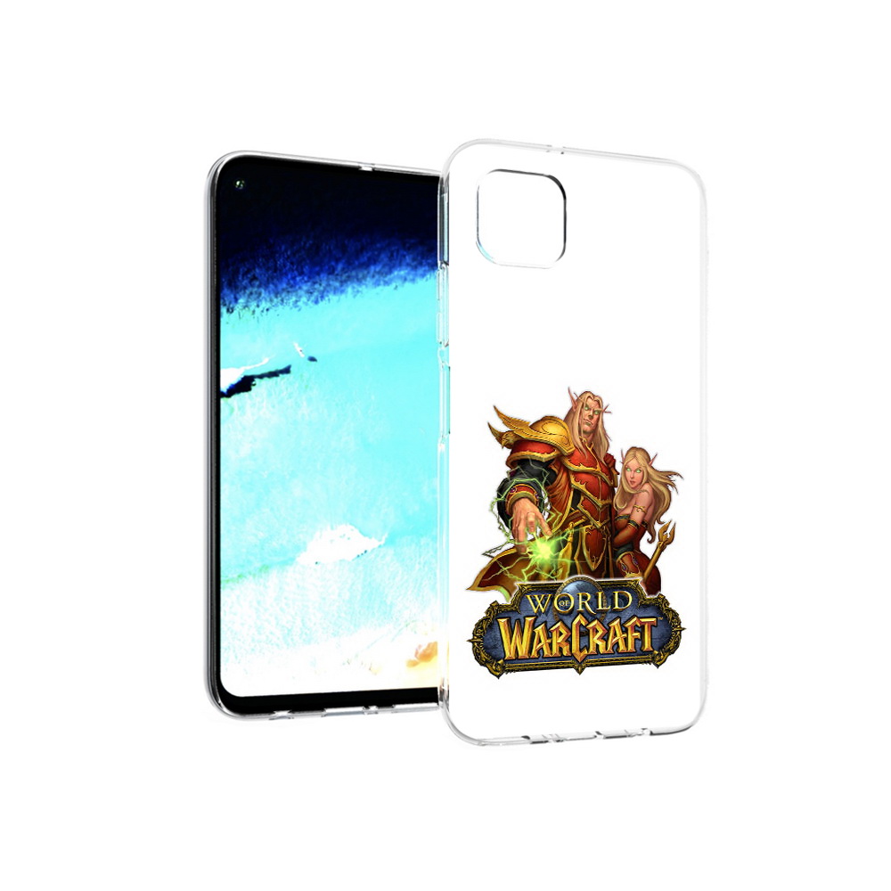 

Чехол MyPads Tocco для Huawei Nova 6 SE варкрафт2, Прозрачный, Tocco