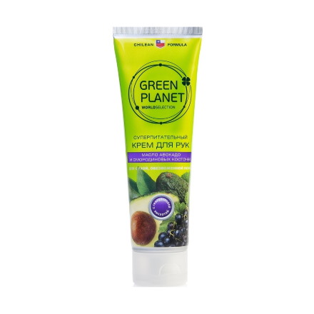 фото Green planet, крем для рук «масло авокадо и смородиновых косточек», 90 мл