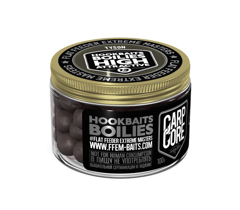 

Прикормка FFEM Hookbaits Boilies Tyson 13mm