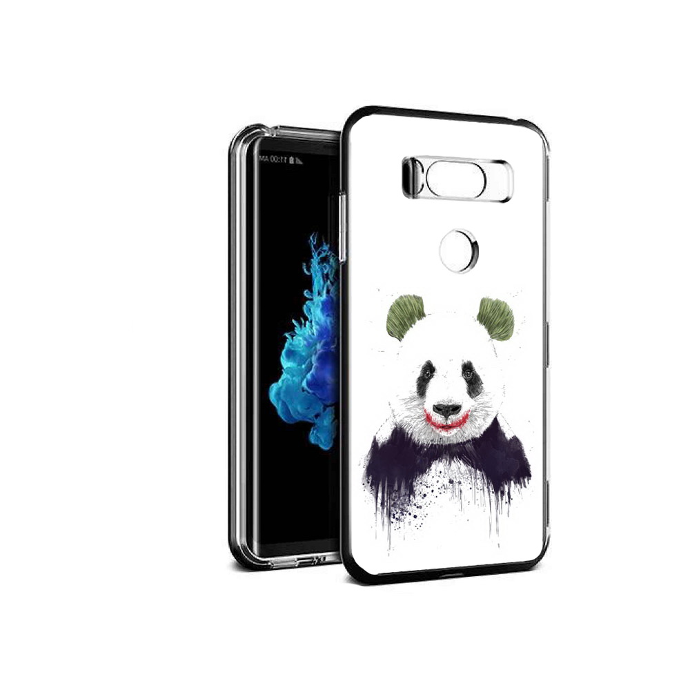 

Чехол MyPads Tocco для LG V30S панда джокер, Прозрачный, Tocco