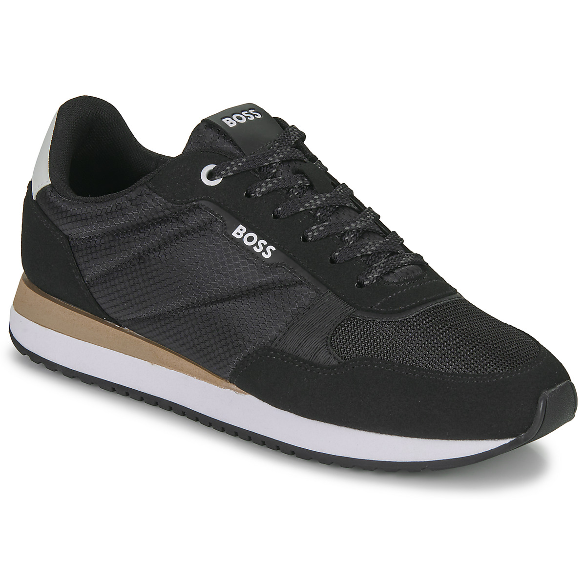 

Кроссовки мужские BOSS 25446543 черные 40 EU, Черный, 25446543