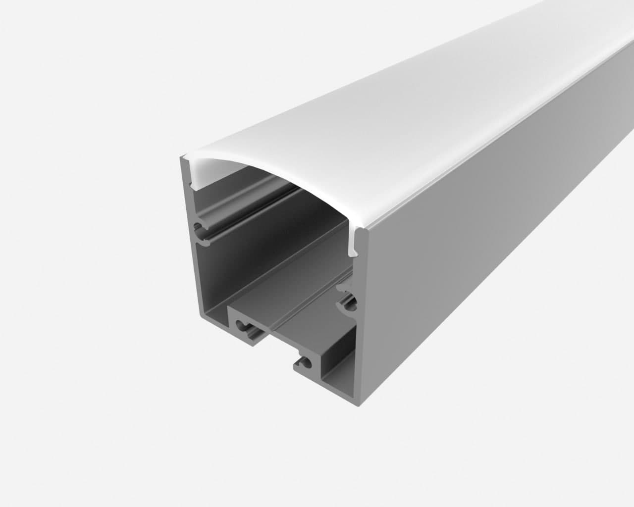 

Профиль для светодиодной ленты LC-LP2528M28-1 , 1 м, Серебристый