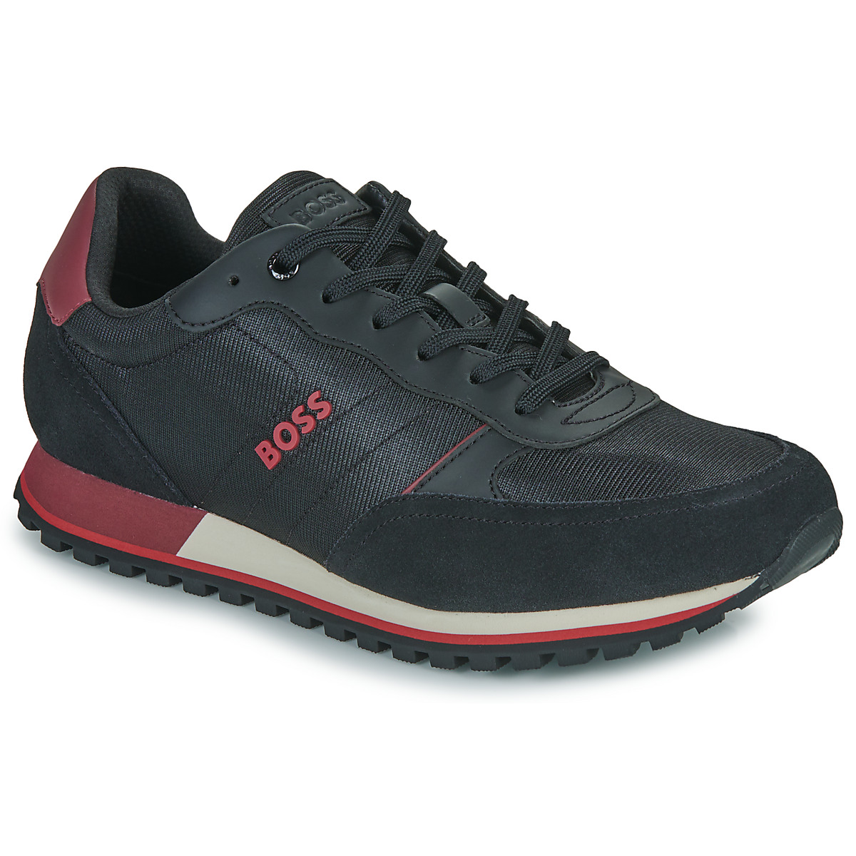 

Кроссовки мужские BOSS 25446544 черные 44 EU, Черный, 25446544