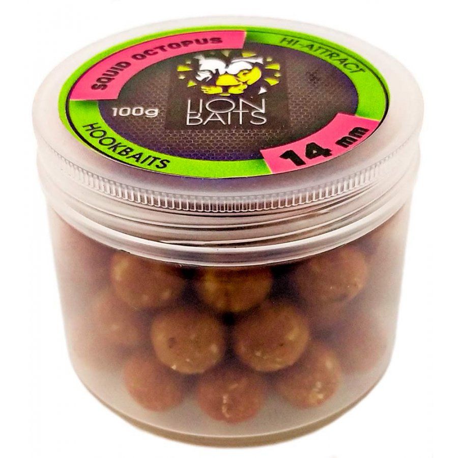 

LION BAITS бойл в банке (HI-ATTRACT) 14 мм SQUID OCTOPUS - 100 гр