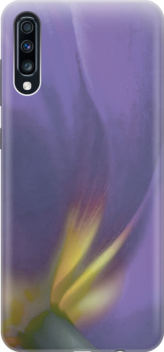 

Чехол на Samsung Galaxy A70/A70s с принтом "Фиолетовая фиалка", Желтый;фиолетовый, 2858