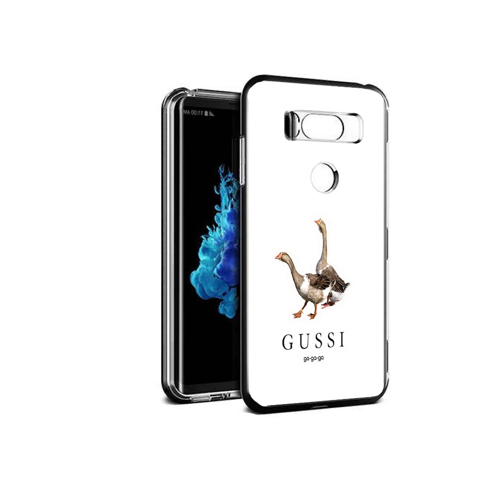 

Чехол MyPads Tocco для LG V30S Гусси бренд, Прозрачный, Tocco