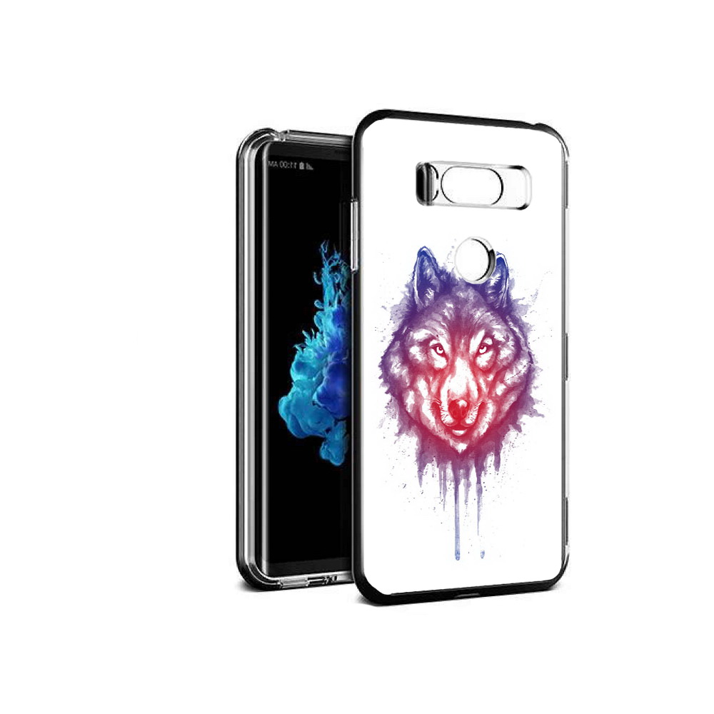 

Чехол MyPads Tocco для LG V30S пушистый волк, Прозрачный, Tocco