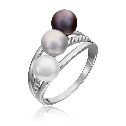 

Кольцо из белого золота с жемчугом р. 16,5 PLATINA jewelry 01-5331-01-301-1120-31, 01-5331-01-301-1120-31