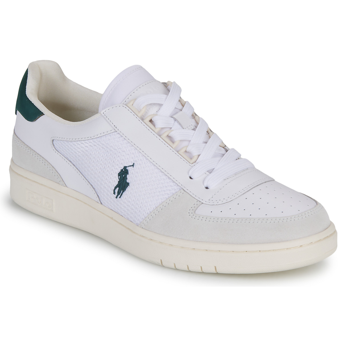 

Кроссовки мужские Polo Ralph Lauren 25592841 белые 38 EU, Белый, 25592841