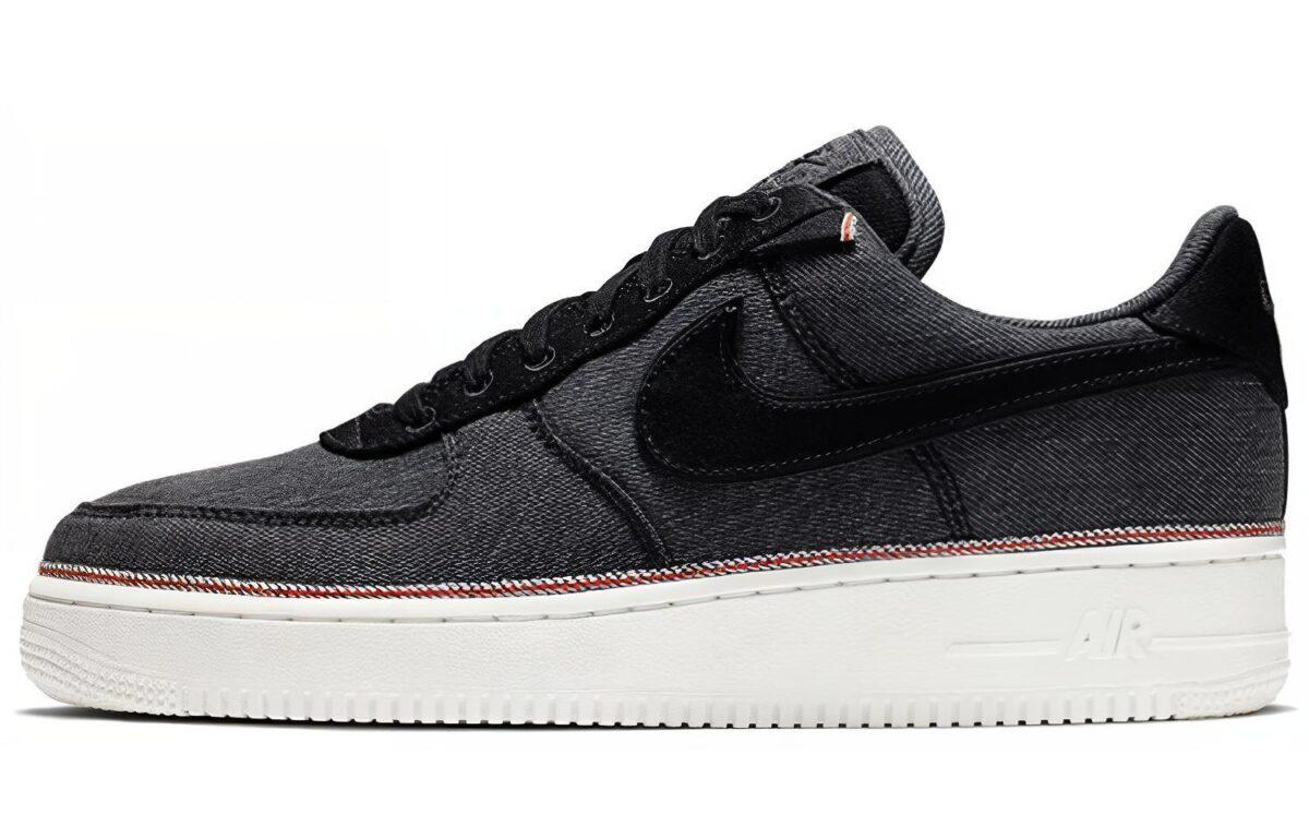 

Кеды унисекс Nike 3X1 x Nike Air Force 1 серые 38.5 EU, Серый, 3X1 x Nike Air Force 1