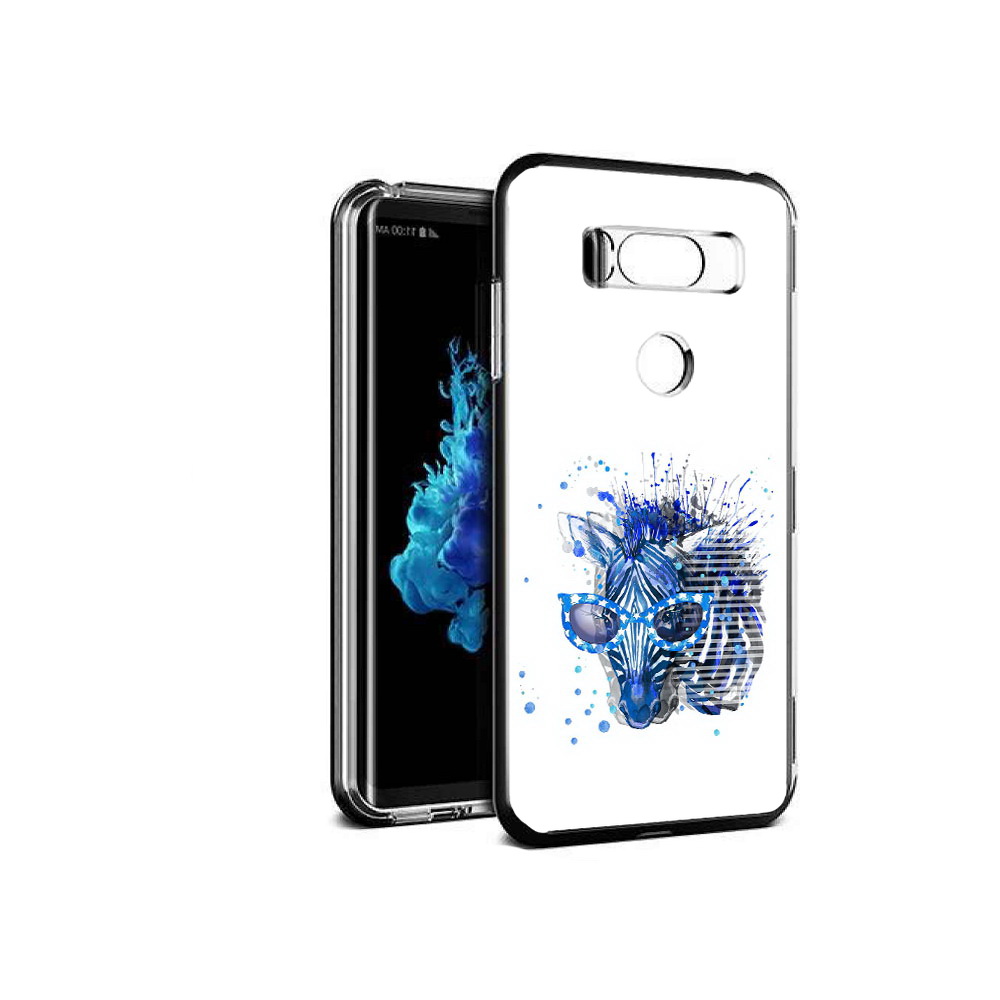 

Чехол MyPads Tocco для LG V30S расплывчатая зебра, Прозрачный, Tocco
