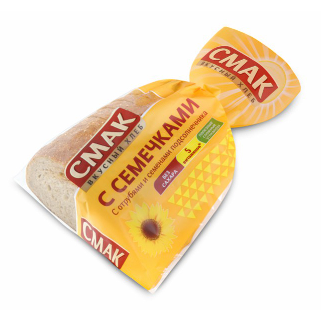 

Хлеб Смак ржано-пшеничный с семечками 230 г