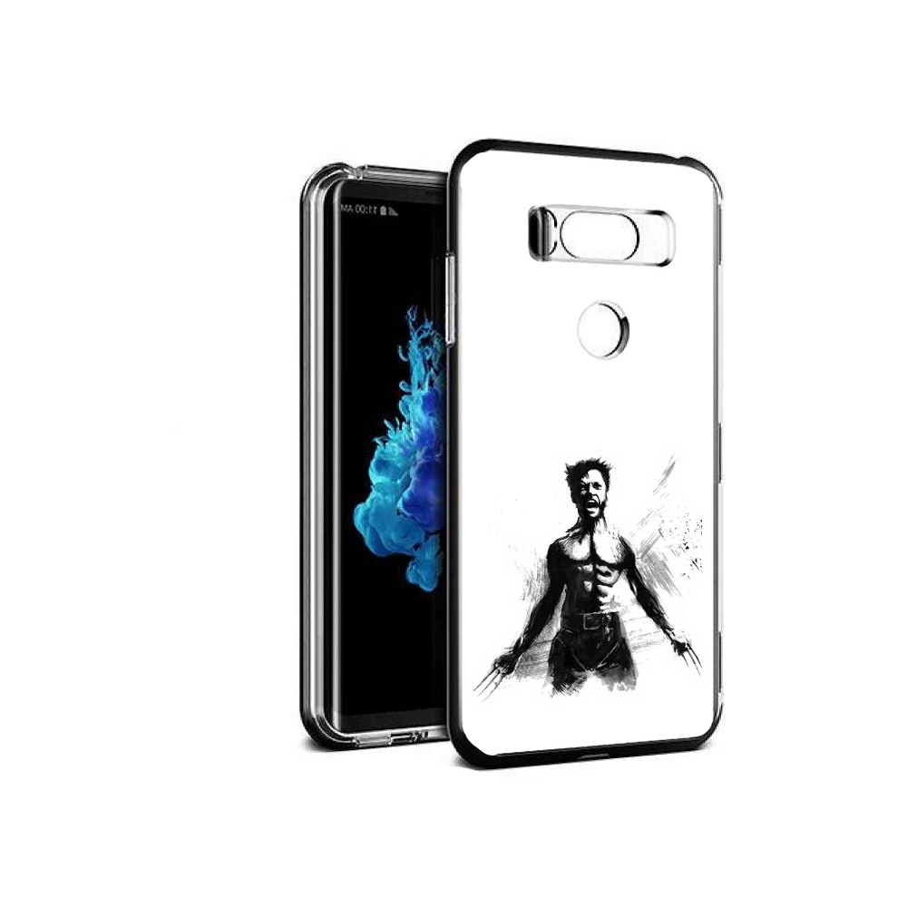 

Чехол MyPads Tocco для LG V30S росомаха, Прозрачный, Tocco