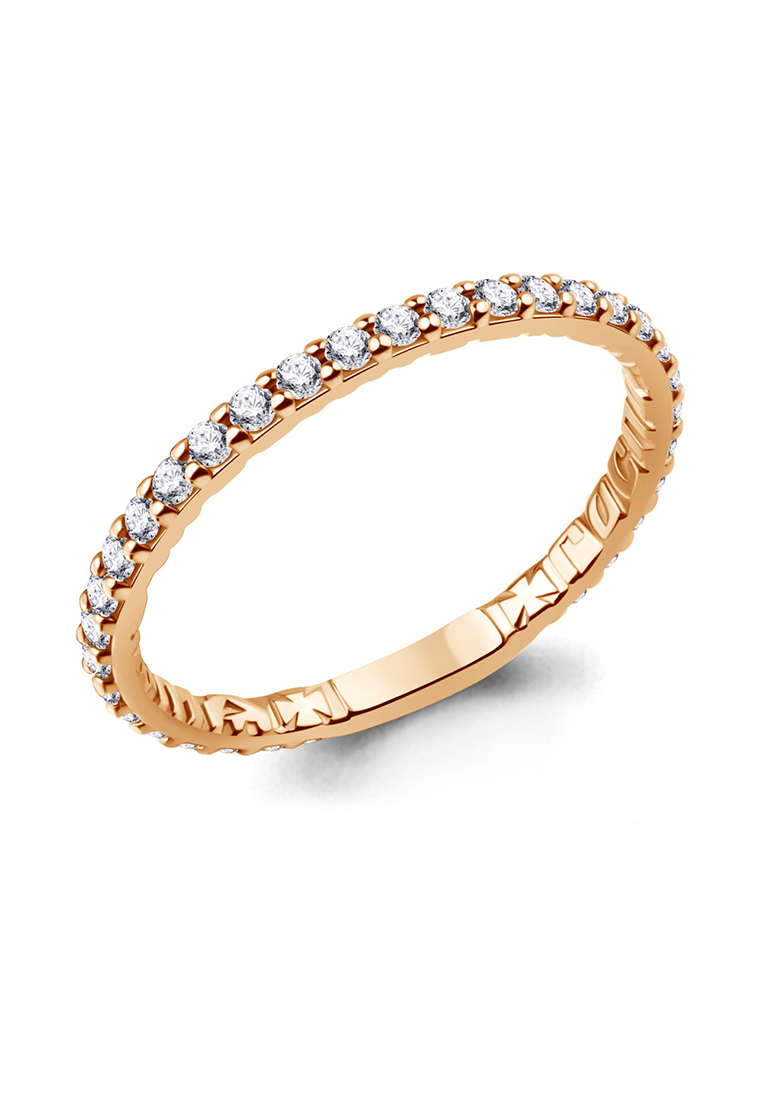 

Кольцо из золота р.  Kari Jewelry 61517А.1, фианит, 61517А.1