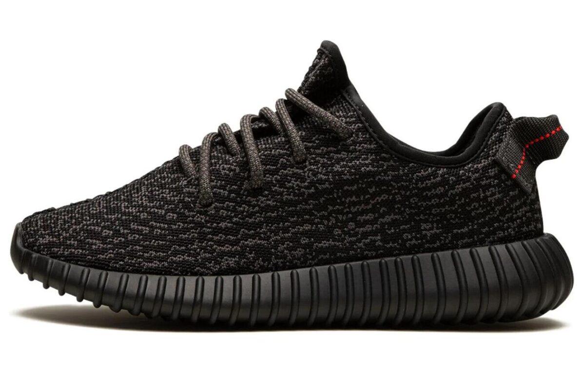 

Кроссовки унисекс Adidas Yeezy boost 350 Pirate Black 2023 черные 36 EU, Черный, Yeezy boost 350 Pirate Black 2023