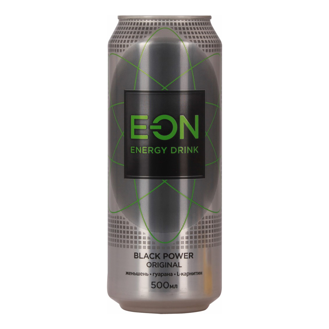 Энергетический напиток E-ON Black Power 0,45 л ж/б