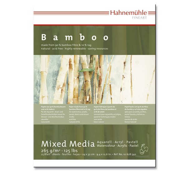 

Альбом-склейка из бамбуковой бумаги Hahnemuhle "Bamboo. Mix Media" 24x32 см 25 л 265 г