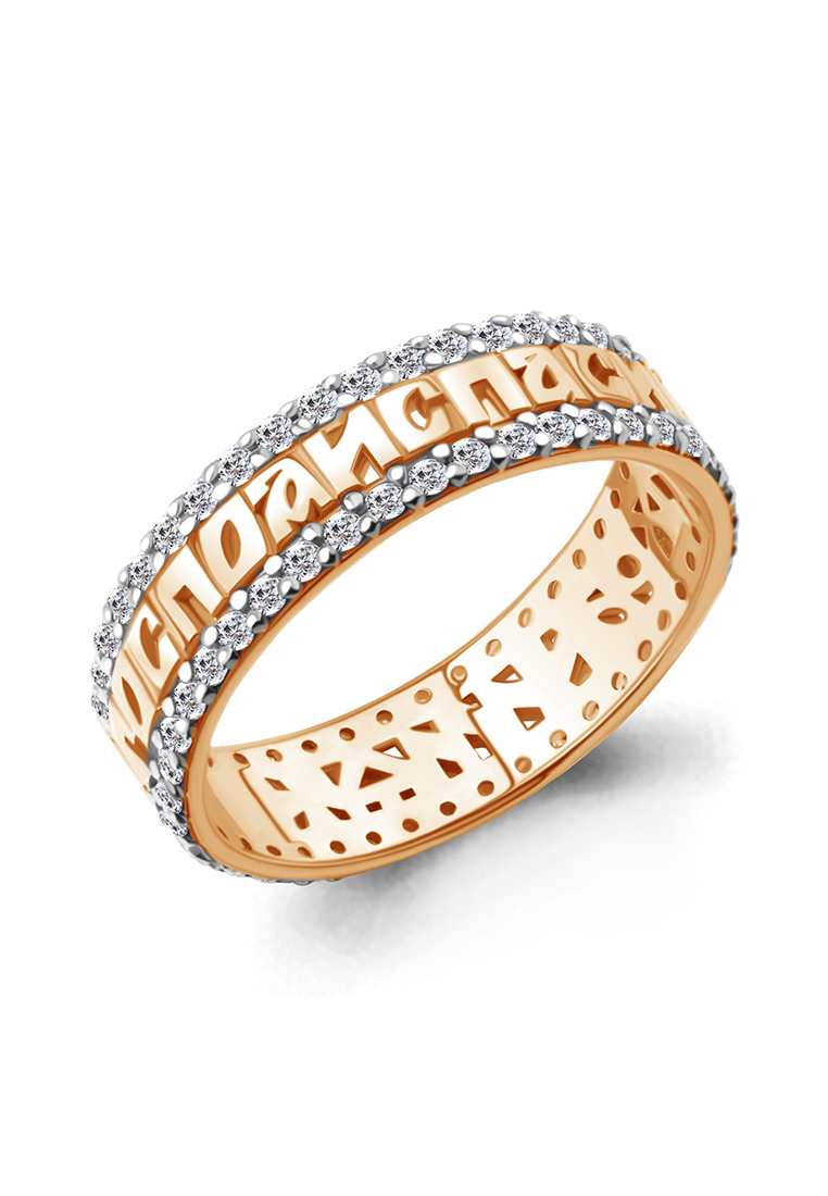 

Кольцо из золота р. , Kari Jewelry 61566А.1-,, фианит, 61566А.1-17,5