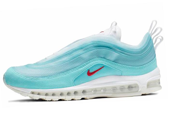 

Кроссовки унисекс Nike Air Max 97 sh kaleidoscope бирюзовые 38.5 EU, Бирюзовый, Air Max 97 sh kaleidoscope