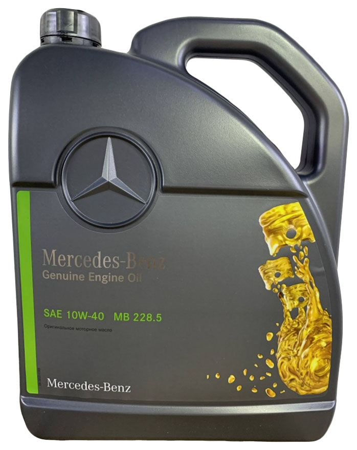 Моторное масло Mercedes-Benz синтетическое Mb 228.5 10W40 5л