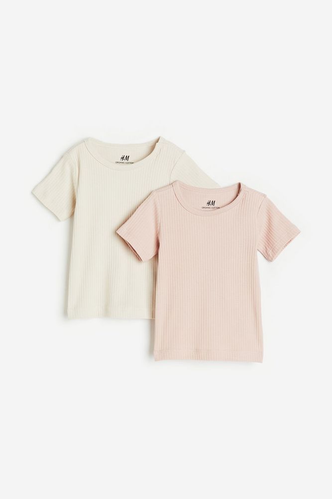 

Футболка детская H&M 1164784, Пудрово-розовый, светло-бежевый, 68, 1164784