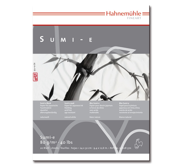 

Альбом для каллиграфии Hahnemuhle "SUMI-E" 24x32 см 20 л 80 г