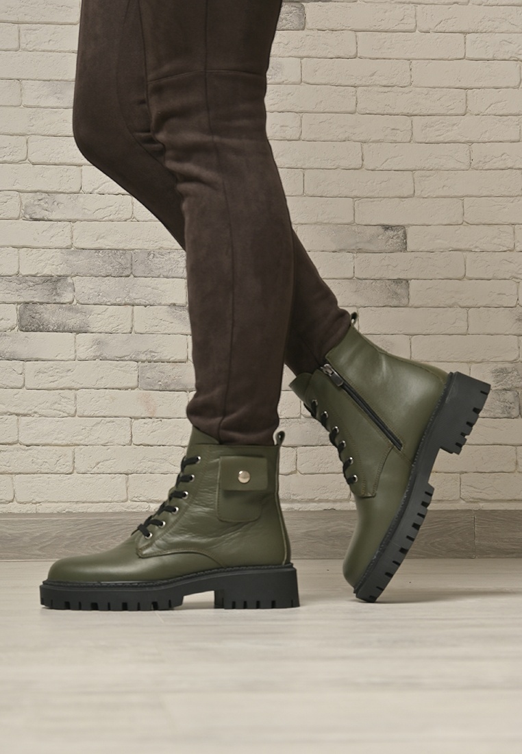

Ботинки женские Pierre Cardin 710027201 зеленые 39 RU, Зеленый, 710027201