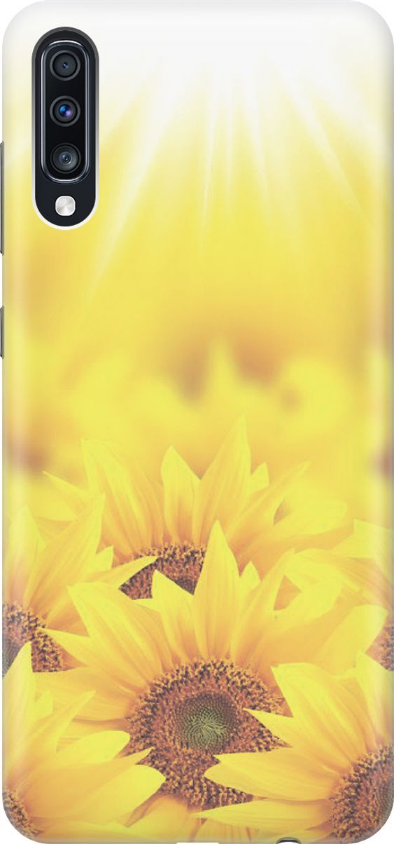 

Чехол на Samsung Galaxy A70/A70s с принтом "Поле подсолнухов", Желтый;оранжевый, 2858