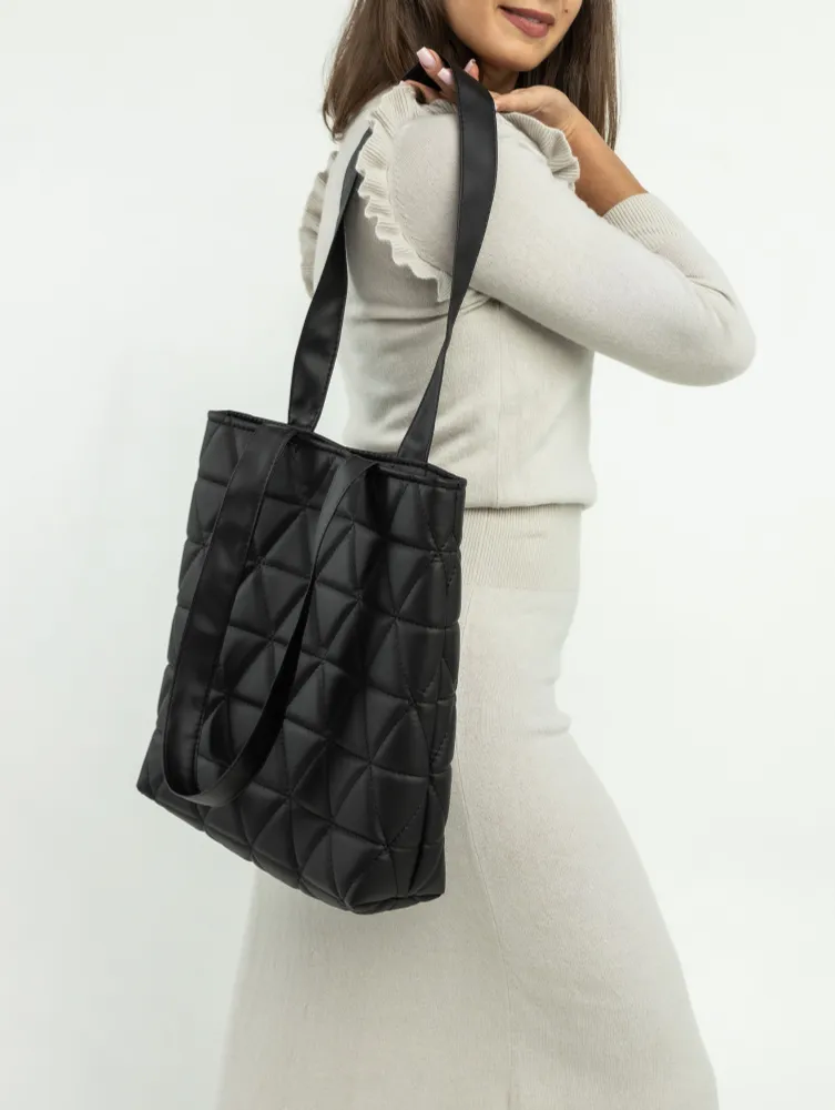 Шоппер женский Milada ТР6 черный 1000₽