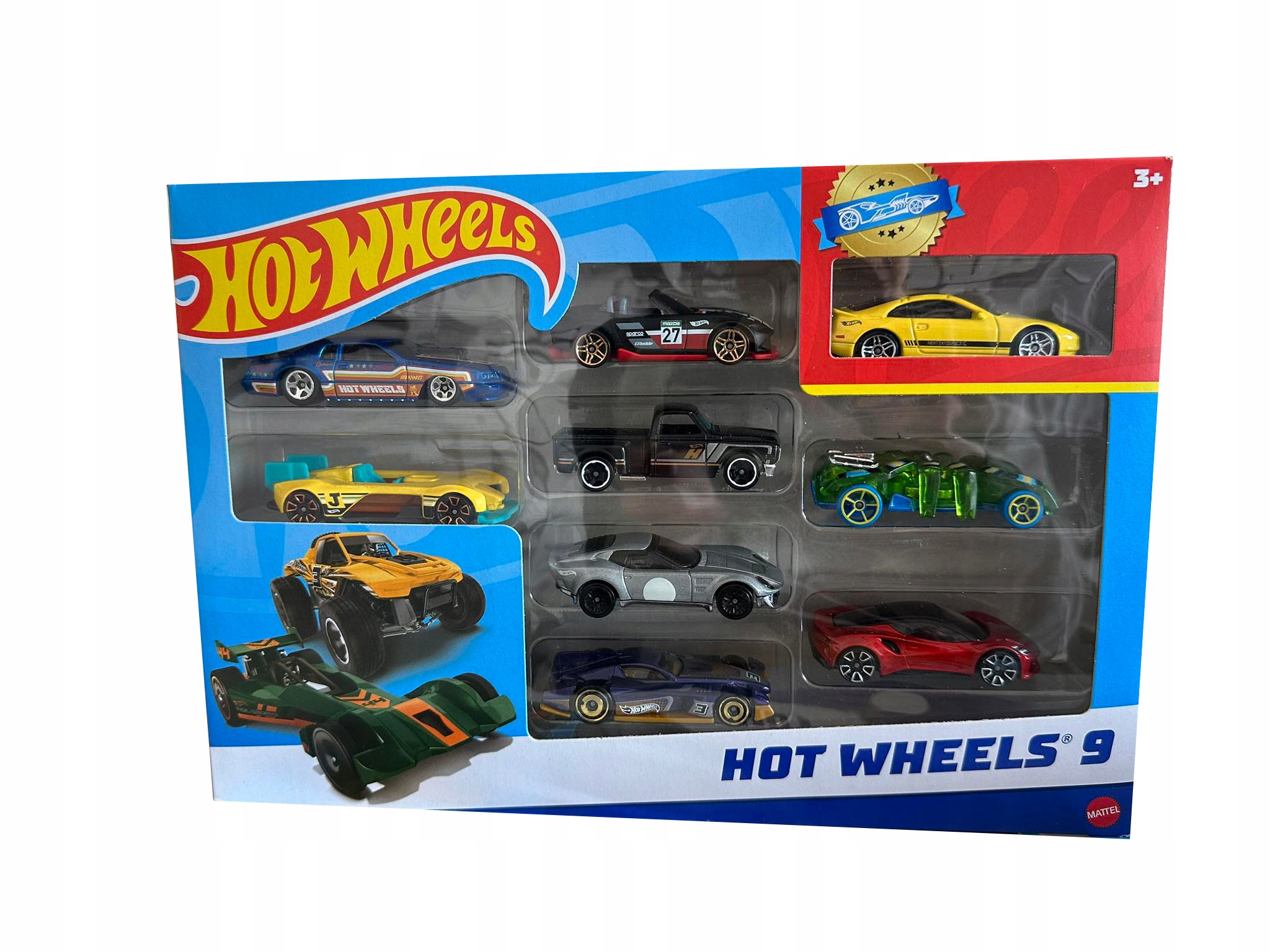 Набор металлических машинок Hot Wheels 9 шт в наборе X6999