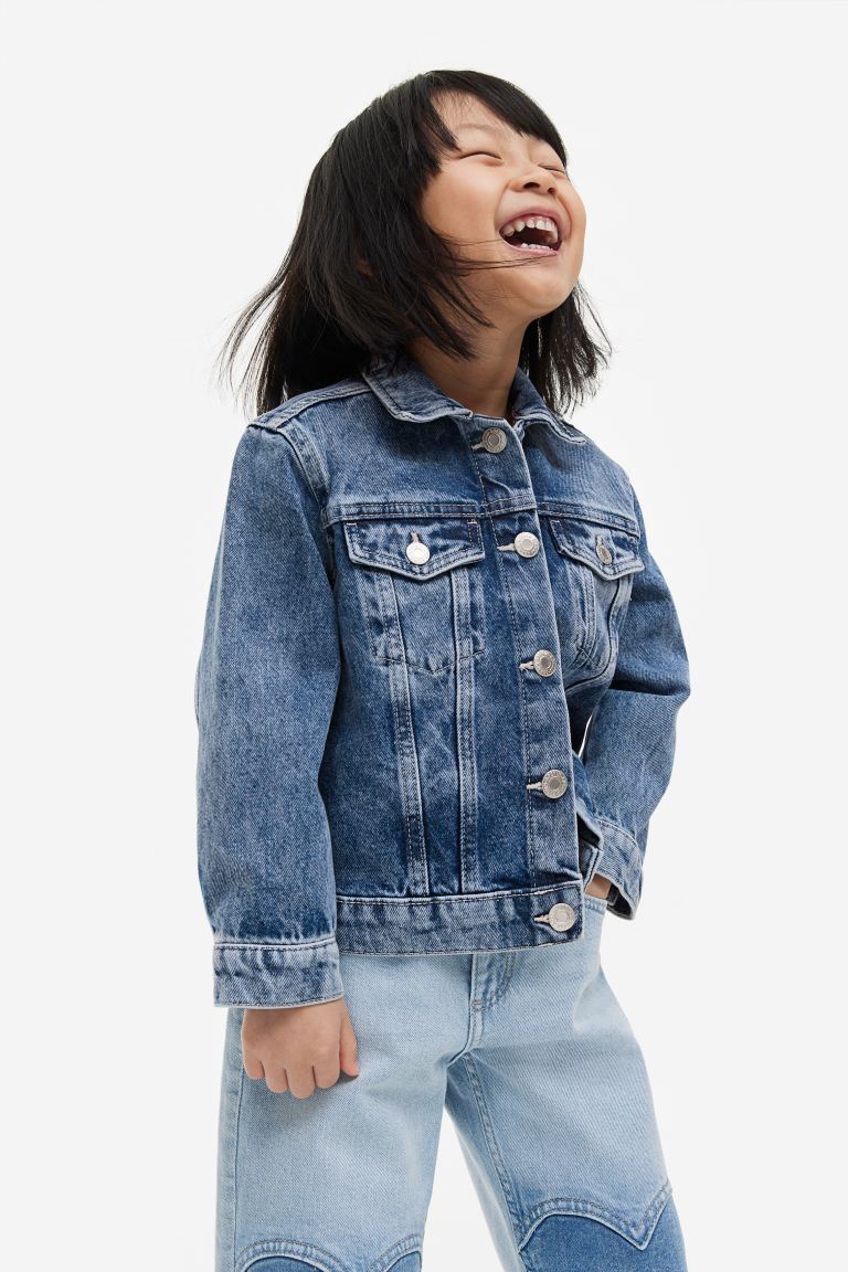 

Куртка детская H&M 1010400, цвет голубой, размер 110 (доставка из-за рубежа), 1010400