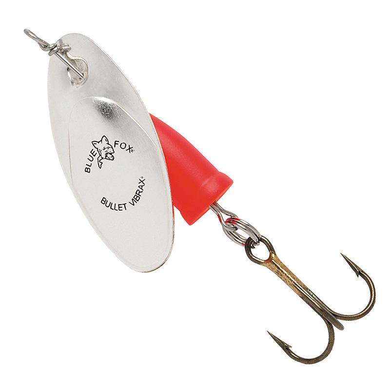 

Блесна вращающаясяающаяся BLUE FOX Bullet 5 /SFR / 18гр VB5-SFR BLUE FOX, Серебристый;красный, VB5-SFR