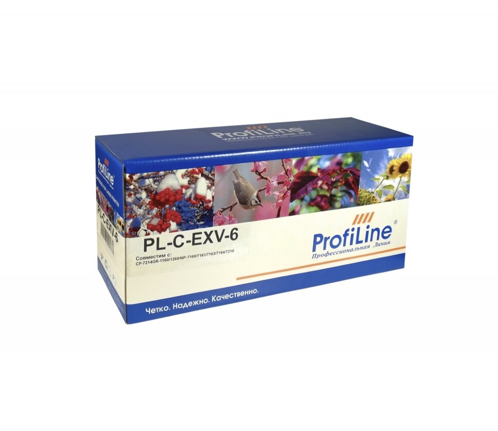 

Тонер-картридж для лазерного принтера Profiline (PL-C-EXV6) черный, совместимый