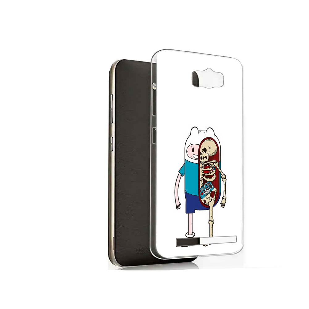 

Чехол MyPads Tocco для Asus ZenFone Max (ZC550KL) Финн скелет, Прозрачный, Tocco