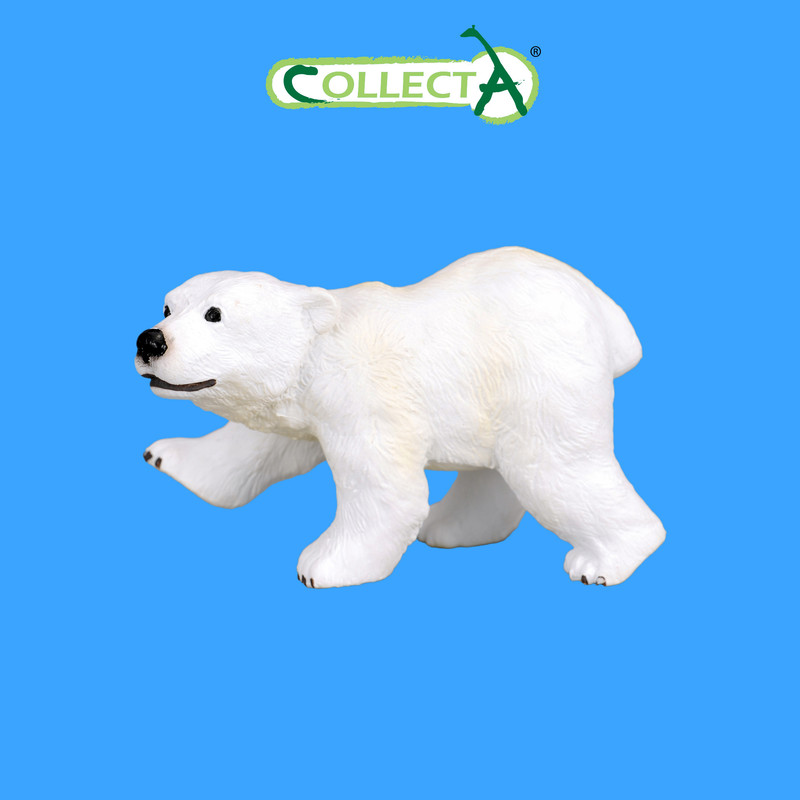 

Фигурка Collecta Медвежонок полярного медведя(стоящий),(блист.), S
