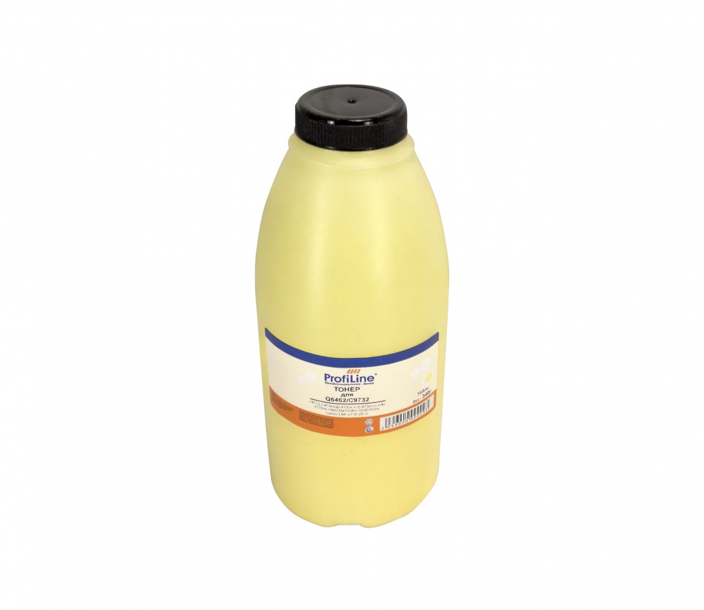 

Тонер Profiline PL-Q2672 Yellow 340 гр, Желтый, PL-Q2672 Q6462 Q6472 C9702 C9732 CE252 CE262 CE742 CB402 для HP CLJ 3500 3550 3700 4730 5500 5550 3600 3800 CP3505 1500 2500 2550 2820 2840 3525 5220 5225 4005 4025 4525 Canon LBP-2710 2810 2500 Yellow 340 г