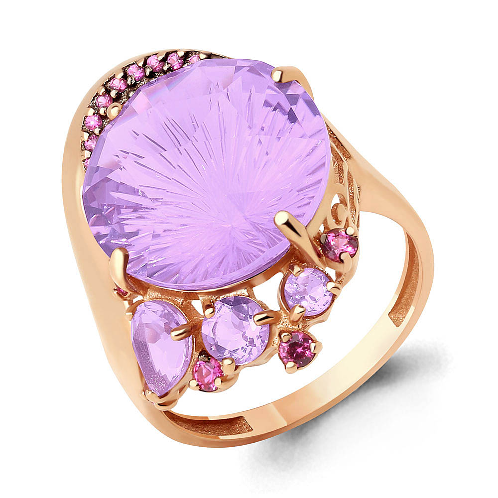 

Кольцо из золота р.  AQUAMARINE 6596204Р_585_кз, 6596204Р_585_кз