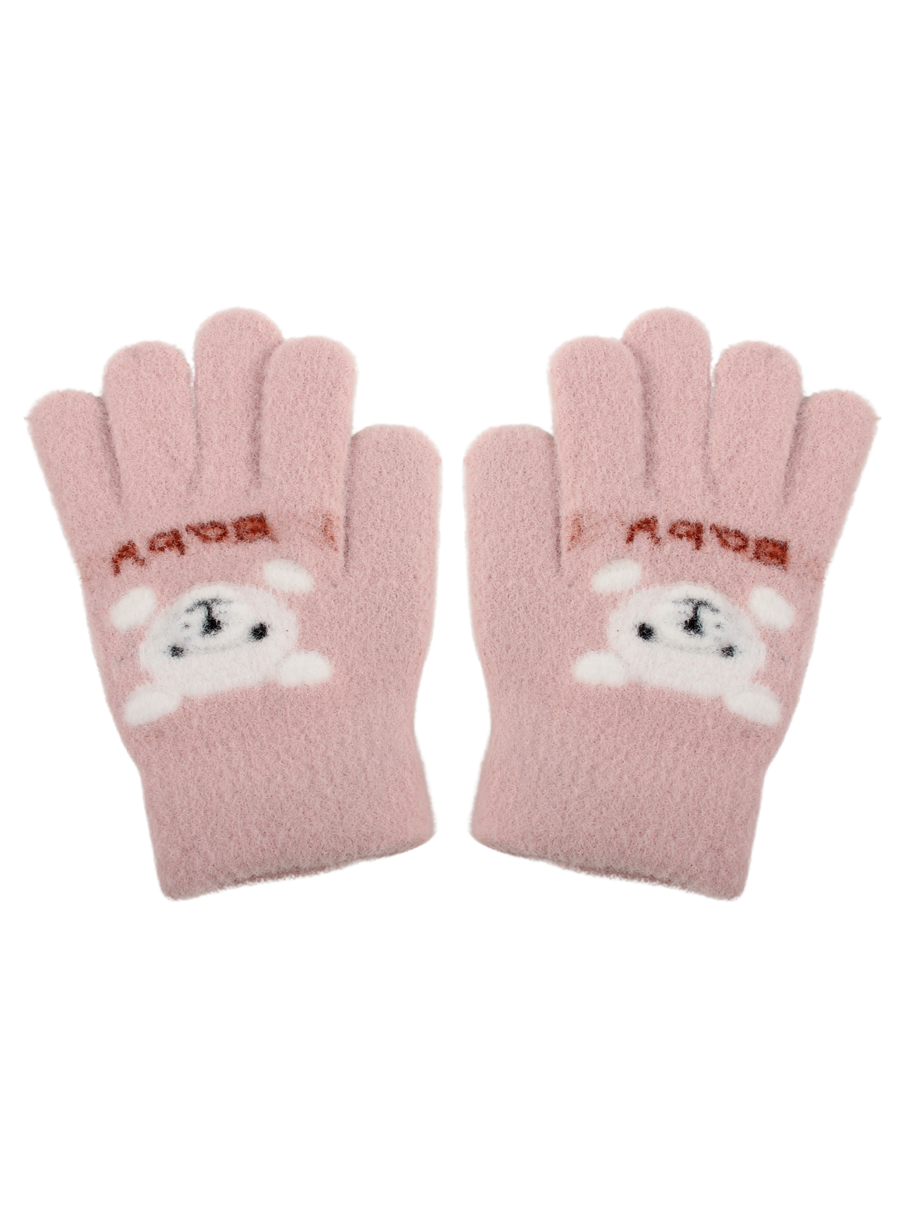 

Перчатки детские Little Mania ZW-ANG63, бледно-розовый, 3-4, ZW-ANG63