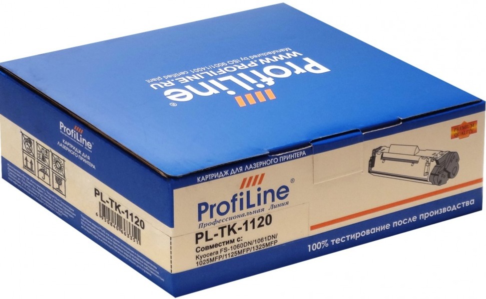 

Тонер-картридж для лазерного принтера Profiline TK-1120 (PL-TK-1120) черный, совместимый, TK-1120