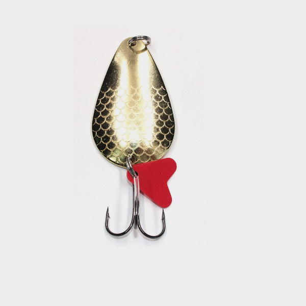 

Блесна колеб. Namazu One Eye, вес 20 г, цвет 02 (латунь)/200/, Золотистый