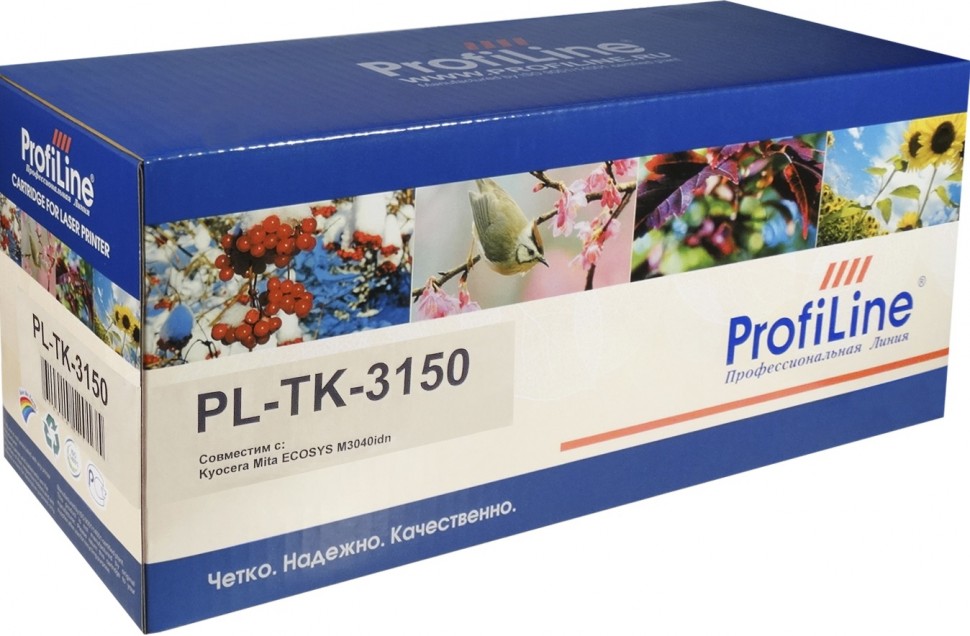 Тонер-картридж для лазерного принтера Profiline TK-3150 (PL-TK-3150) черный, совместимый