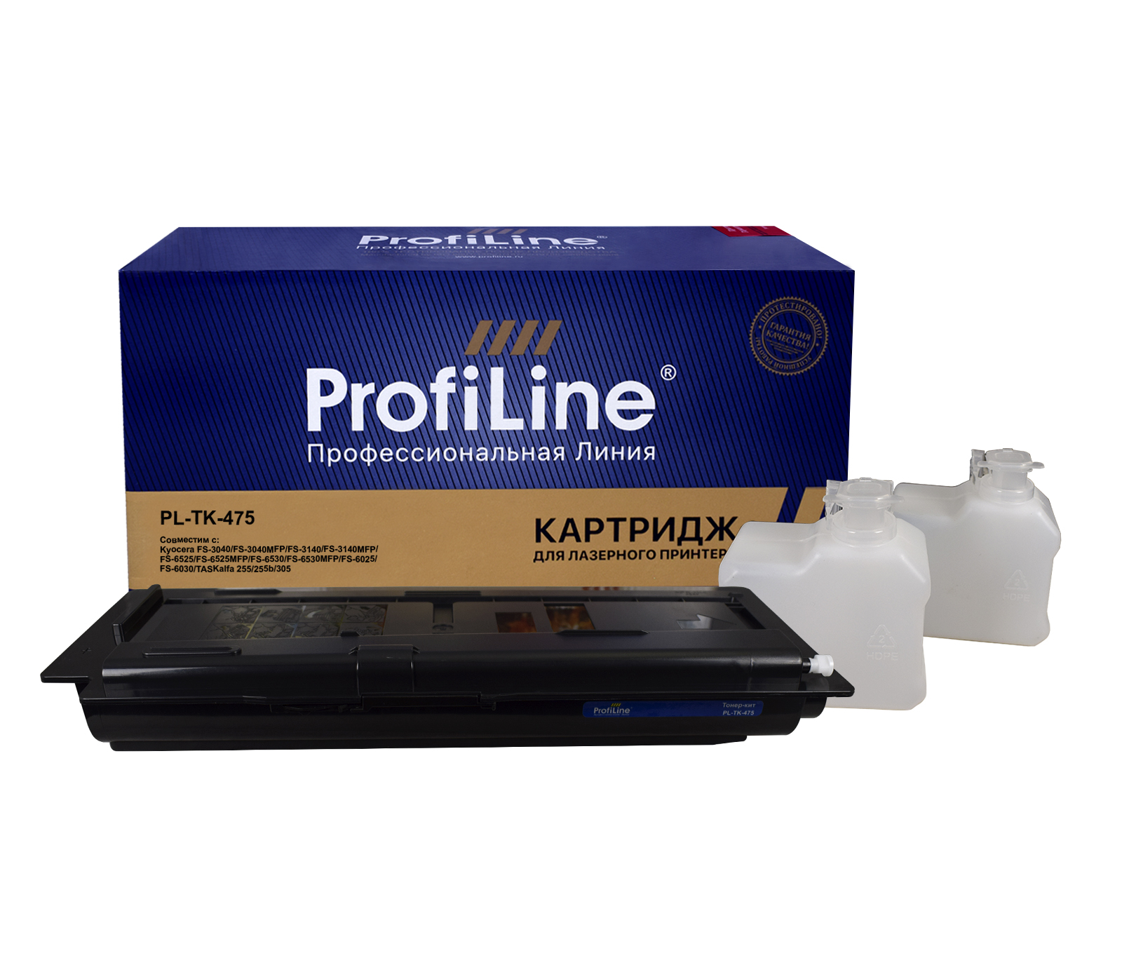 

Тонер-картридж для лазерного принтера Profiline TK-475 черный, совместимый, TK-475