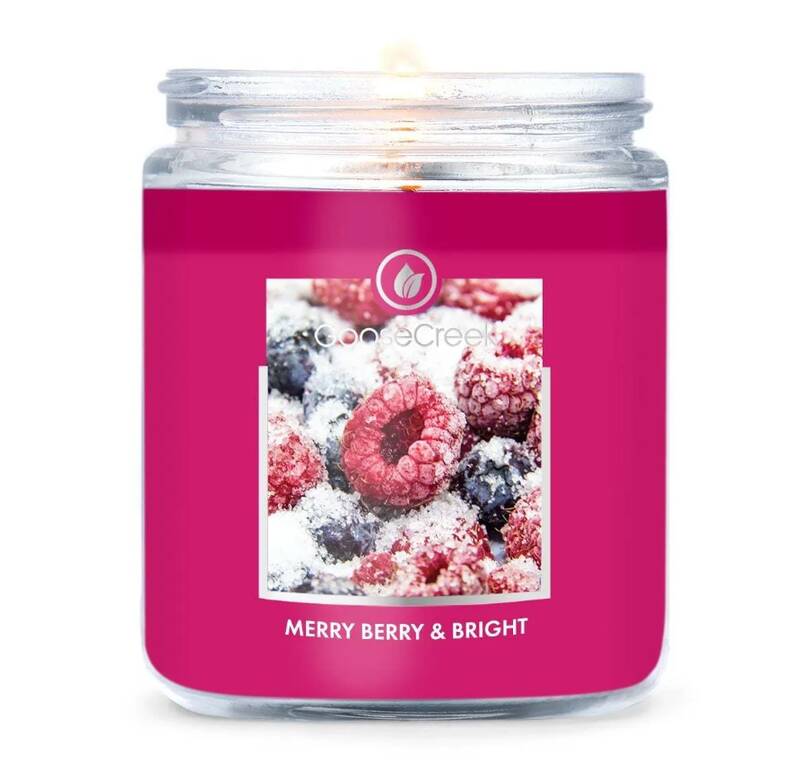 

Ароматическая свеча GOOSE CREEK Merry Berry & Bright 45ч 7OZ1237-vol, Белый, 7OZ1237-vol